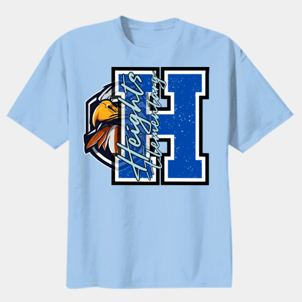 Heights Elementary 02-700 - Youth Heavy Cotton 100% Cotton T Shirt Thumbnail