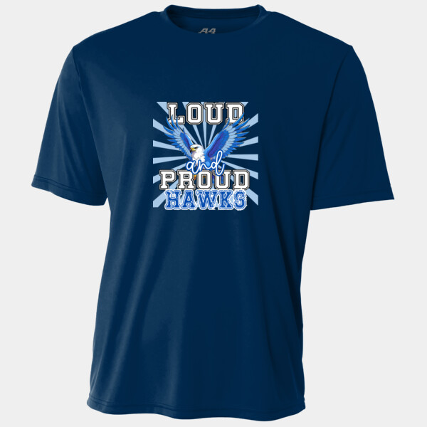 Loud and Proud Hawks 20-302 - Adult Cooling Performance Short Sleeve Tee Thumbnail