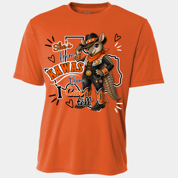 She's from Kawas Elem. I Can Tell 03-002 - Youth Cooling Performance Short Sleeve Tee Thumbnail