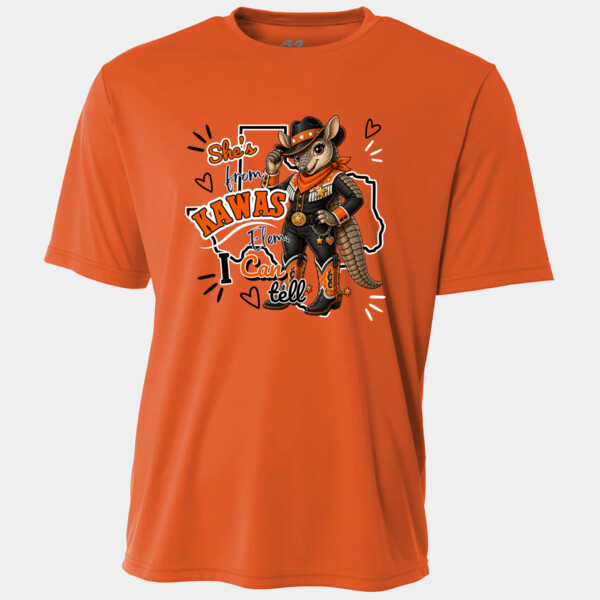 She's from Kawas Elem. I Can Tell 03-002 - Adult Cooling Performance Short Sleeve Tee Thumbnail