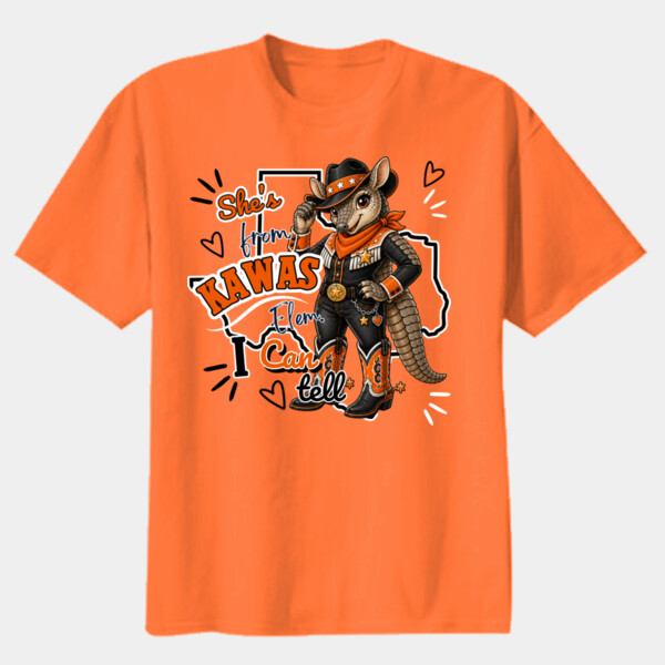 She's from Kawas Elem. I Can Tell 03-002 - Youth Heavy Cotton 100% Cotton T Shirt Thumbnail