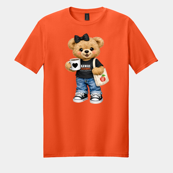 Loud and Proud Bear 03-003 - Adult Softstyle ® T Shirt Thumbnail