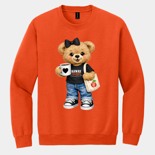 Loud and Proud Bear 03-003 - Heavy Blend Crewneck Sweatshirt Thumbnail