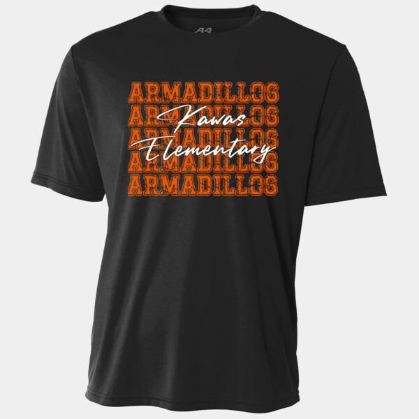 Kawas Elementary Armadillos 03-005 - Adult Cooling Performance Short Sleeve Tee Thumbnail