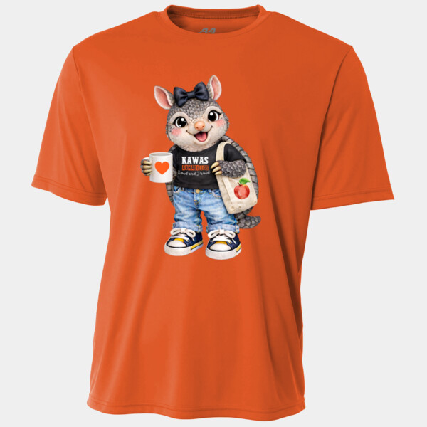 Kawas Armadillo Mascot 03-006 - Adult Cooling Performance Short Sleeve Tee Thumbnail