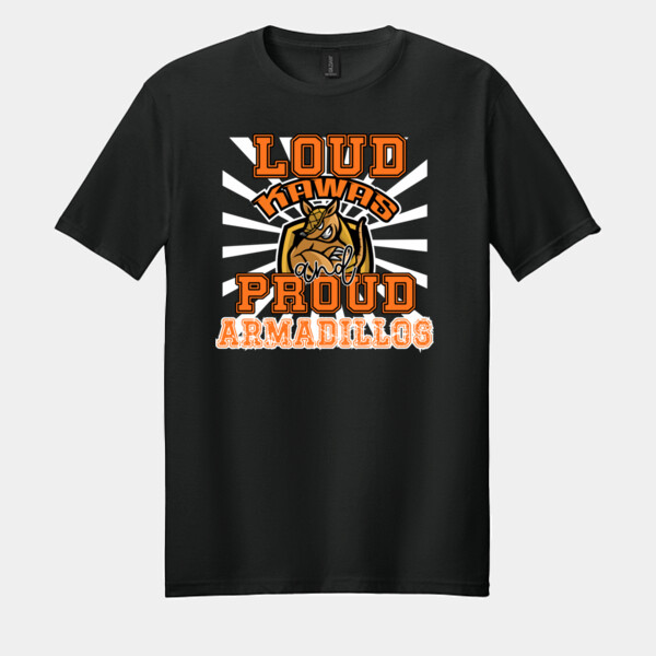Loud & Proud Kawas Elementary 03-007 - Adult Softstyle ® T Shirt Thumbnail