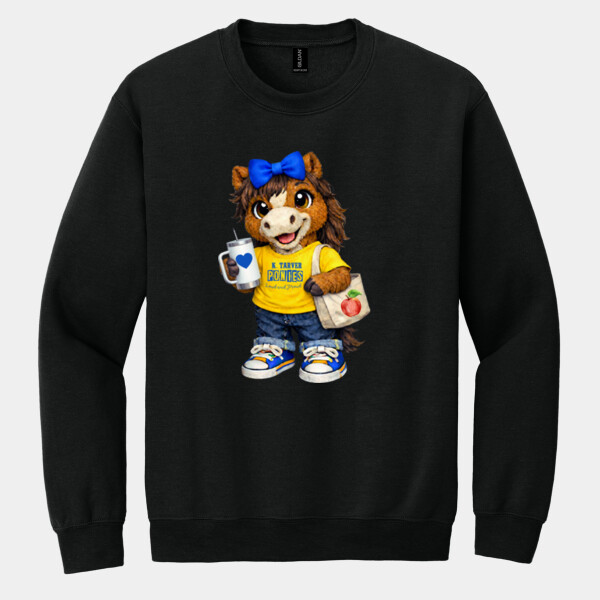 K. Tarver Ponies 03-300 - Heavy Blend Crewneck Sweatshirt Thumbnail