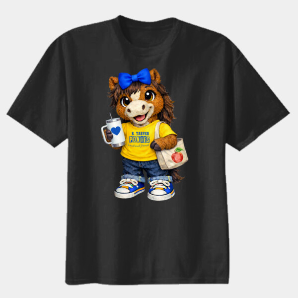 K. Tarver Ponies 03-300 - Youth Heavy Cotton 100% Cotton T Shirt Thumbnail