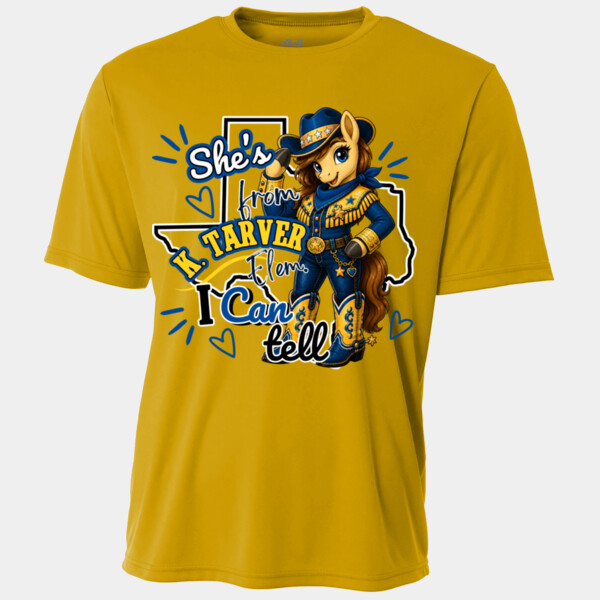 She's from K. Tarver Elem. I Can Tell 03-303 - Youth Cooling Performance Short Sleeve Tee Thumbnail