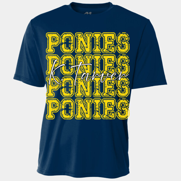 Ponies 4X 20A-002 - Youth Cooling Performance Short Sleeve Tee Thumbnail