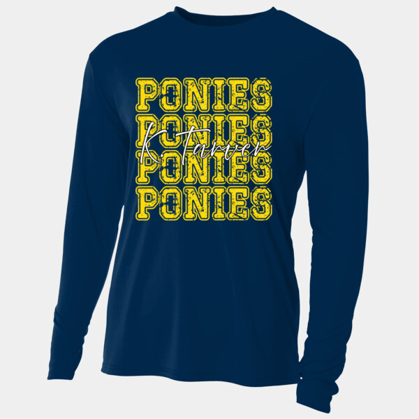 Ponies 4X 20A-002 - Adult Cooling Performance Long Sleeve Tee Thumbnail