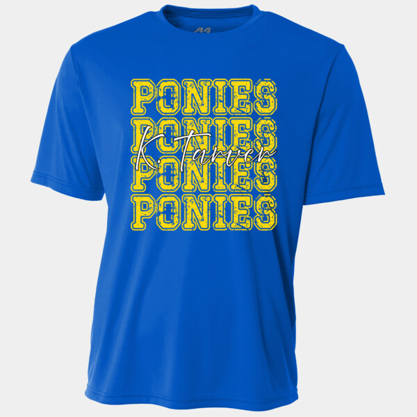 Ponies 4X 20A-002 - Adult Cooling Performance Short Sleeve Tee Thumbnail