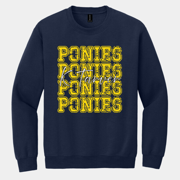 Ponies 4X 20A-002 - Heavy Blend Crewneck Sweatshirt Thumbnail