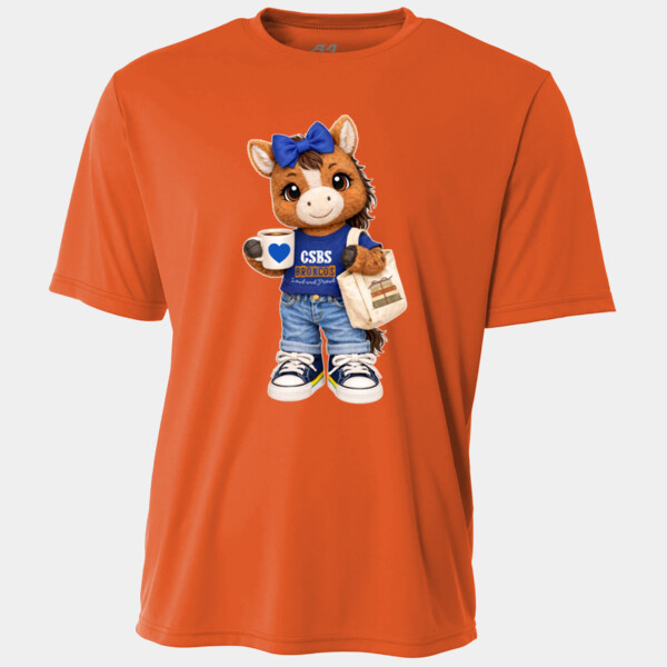 Bronco Mascot 05A-103 - Adult Cooling Performance Short Sleeve Tee Thumbnail
