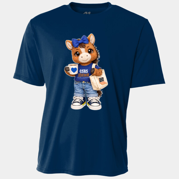 Bronco Mascot 05A-104 - Adult Cooling Performance Short Sleeve Tee Thumbnail