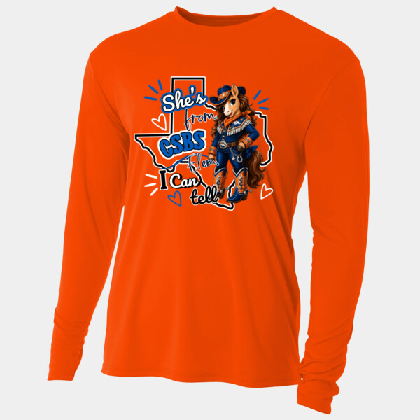 She's from CSBS I Can Tell 05A-105 - Adult Cooling Performance Long Sleeve Tee Thumbnail