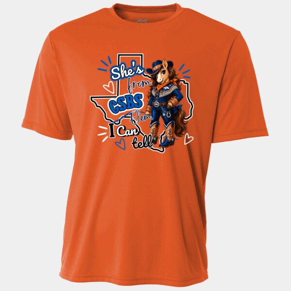 She's from CSBS I Can Tell 05A-105 - Adult Cooling Performance Short Sleeve Tee Thumbnail