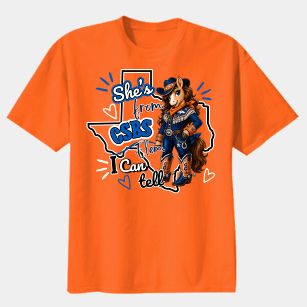 She's from CSBS I Can Tell 05A-105 - Youth Heavy Cotton 100% Cotton T Shirt Thumbnail