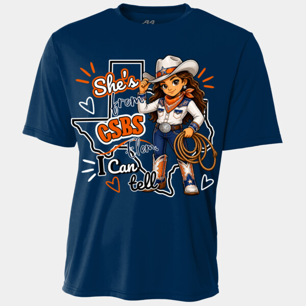 She's from CSBS I Can Tell 05A-106 - Youth Cooling Performance Short Sleeve Tee Thumbnail