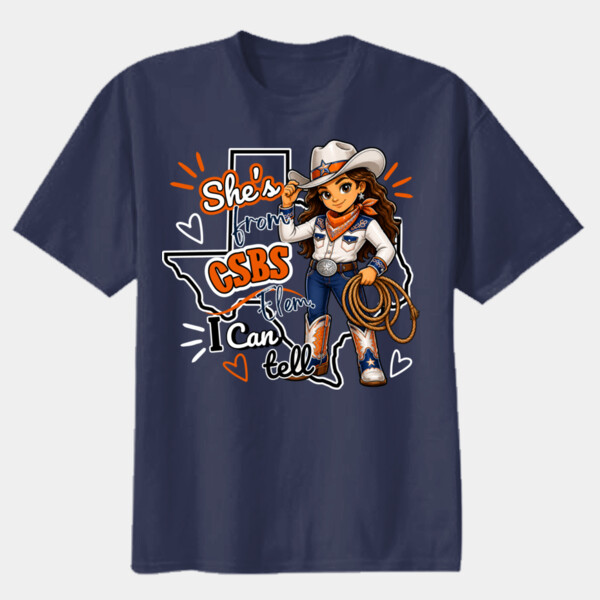She's from CSBS I Can Tell 05A-106 - Youth Heavy Cotton 100% Cotton T Shirt Thumbnail