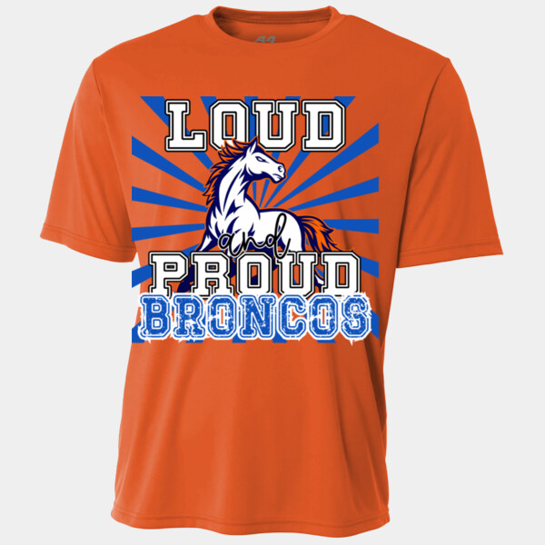 Loud & Proud Broncos 05A-113 - Youth Cooling Performance Short Sleeve Tee Thumbnail