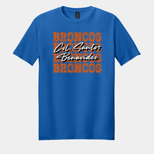 Broncos 4X 05A-115 - Adult Softstyle ® T Shirt Thumbnail