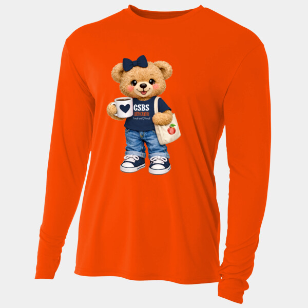 Broncos Bear 05A-119 - Adult Cooling Performance Long Sleeve Tee Thumbnail