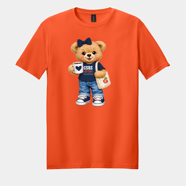 Broncos Bear 05A-119 - Adult Softstyle ® T Shirt Thumbnail