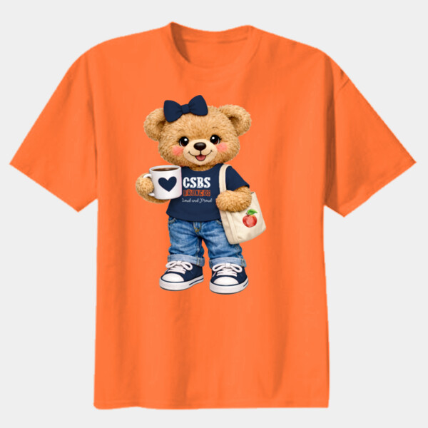 Broncos Bear 05A-119 - Youth Heavy Cotton 100% Cotton T Shirt Thumbnail