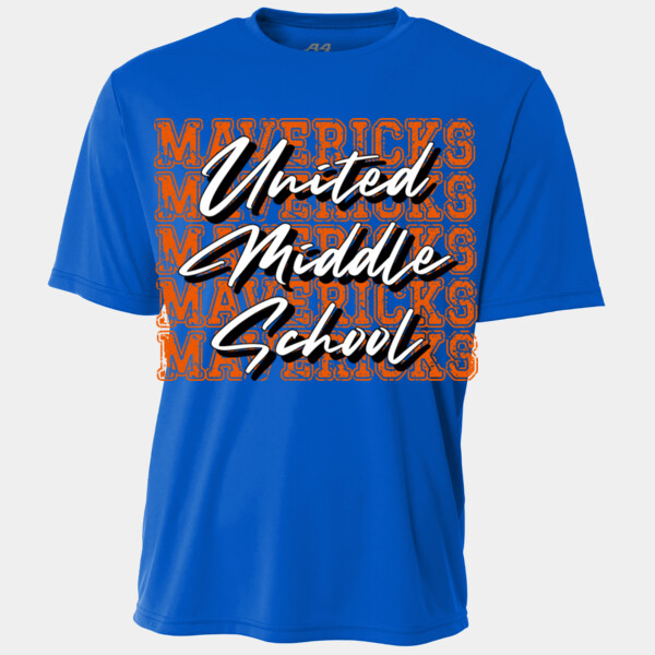 Mavericks Repeated 06A-803 - Youth Cooling Performance Short Sleeve Tee Thumbnail