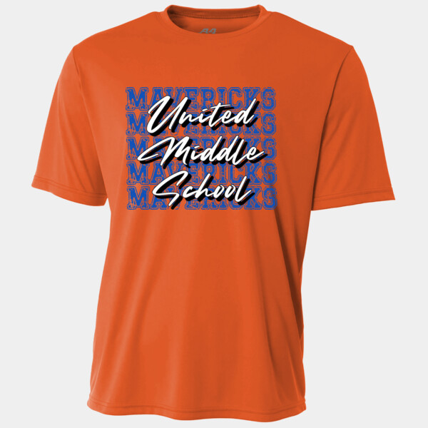 Mavericks Repeated 06A-804  - Youth Cooling Performance Short Sleeve Tee Thumbnail
