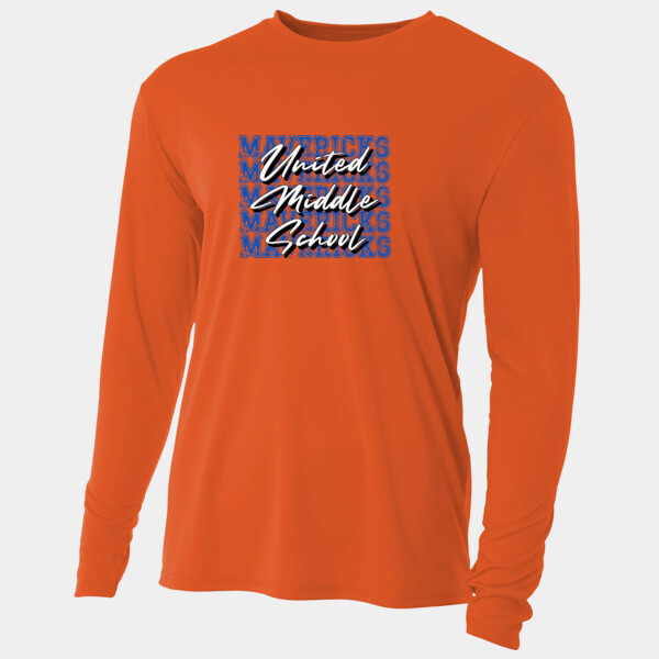 Mavericks Repeated 06A-804  - Adult Cooling Performance Long Sleeve Tee Thumbnail