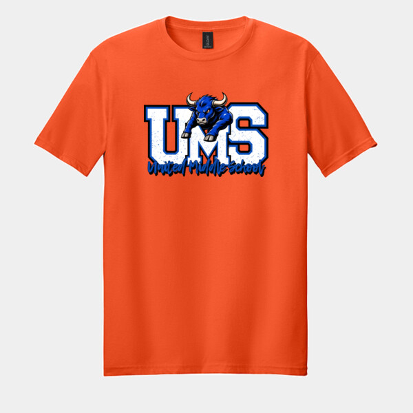 UMS Maverick 06A-806 - Adult Softstyle ® T Shirt Thumbnail