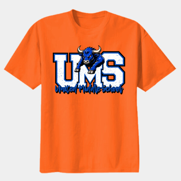 UMS Maverick 06A-806 - Youth Heavy Cotton 100% Cotton T Shirt Thumbnail