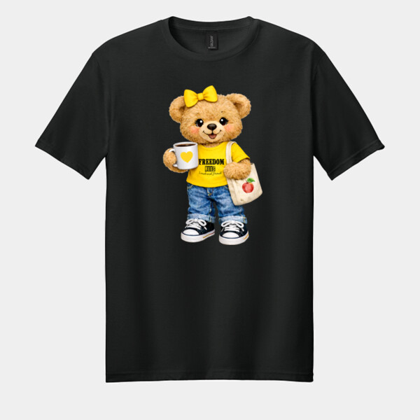 Freedom Bear 05A-600 - Adult Softstyle ® T Shirt Thumbnail