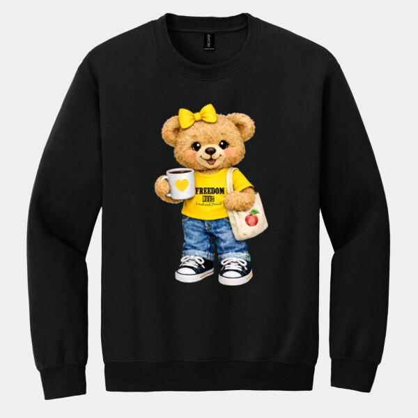 Freedom Bear 05A-600 - Heavy Blend Crewneck Sweatshirt Thumbnail