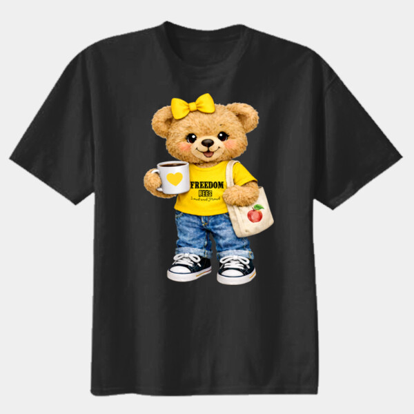 Freedom Bear 05A-600 - Youth Heavy Cotton 100% Cotton T Shirt Thumbnail