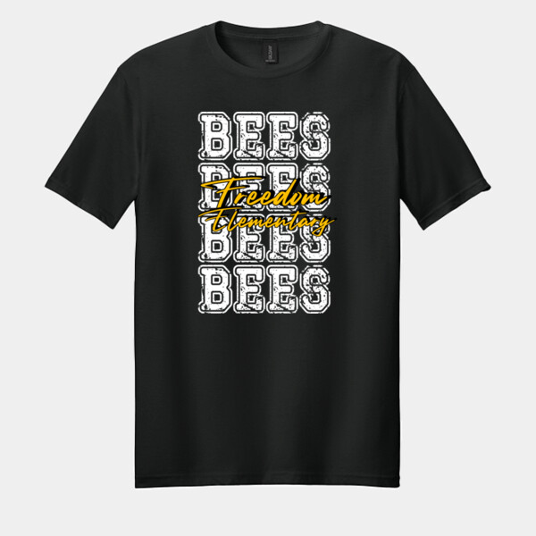 Freedom Bees 05A-604 - Adult Softstyle ® T Shirt Thumbnail