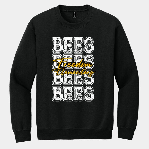Freedom Bees 05A-604 - Heavy Blend Crewneck Sweatshirt Thumbnail