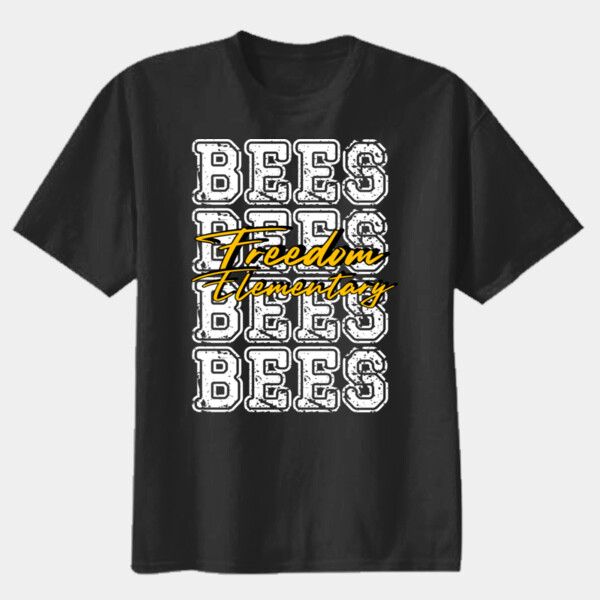 Freedom Bees 05A-604 - Youth Heavy Cotton 100% Cotton T Shirt Thumbnail