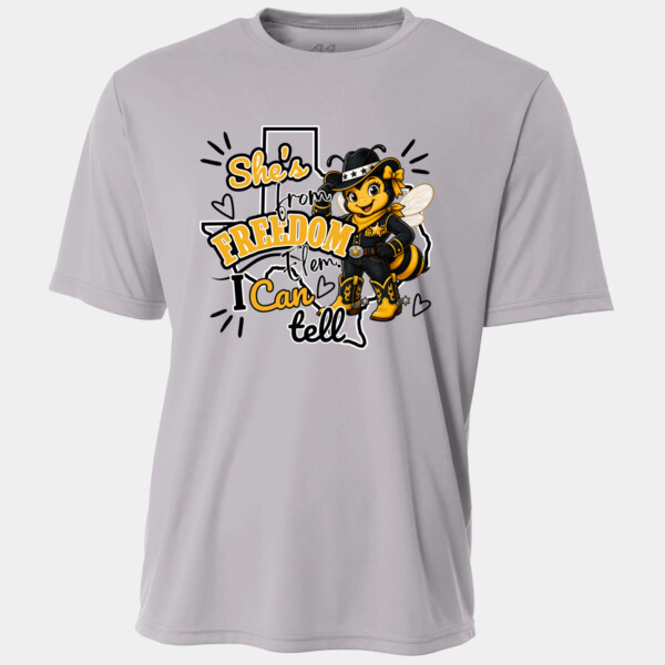 She's From Freedom 05A-605 - Adult Cooling Performance Short Sleeve Tee Thumbnail