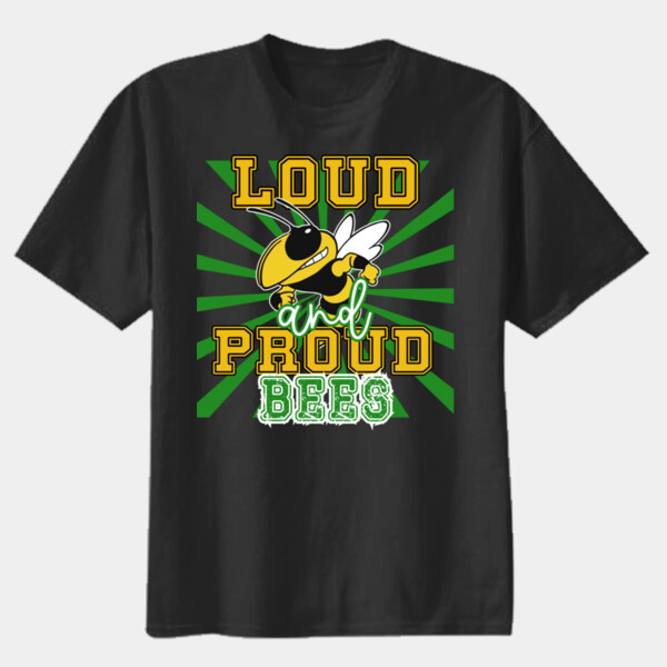 Loud & Proud Bees 02A-109 - Youth Heavy Cotton 100% Cotton T Shirt Thumbnail