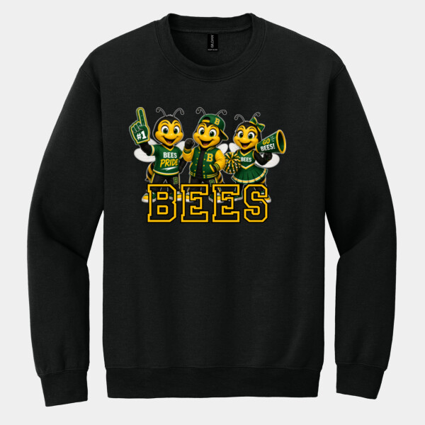 Bees 02A-211 - Heavy Blend Crewneck Sweatshirt Thumbnail
