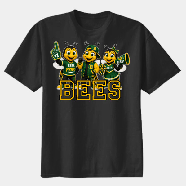 Bees 02A-211 - Youth Heavy Cotton 100% Cotton T Shirt Thumbnail
