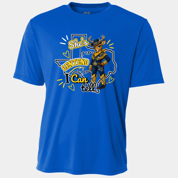 She's From Centeno I Can Tell 05A-506 - Adult Cooling Performance Short Sleeve Tee Thumbnail