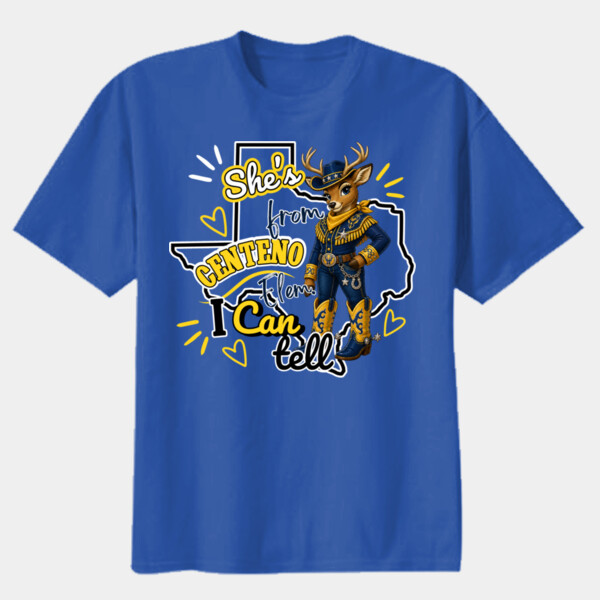 She's From Centeno I Can Tell 05A-506 - Youth Heavy Cotton 100% Cotton T Shirt Thumbnail