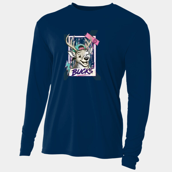 Photo Frame Bucks 05A-512 - Adult Cooling Performance Long Sleeve Tee Thumbnail