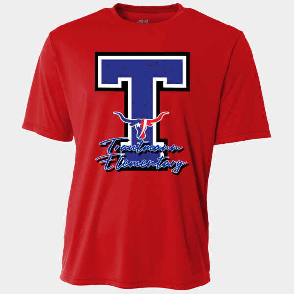 Trautmann Elementary Blue 05A-900 - Adult Cooling Performance Short Sleeve Tee Thumbnail