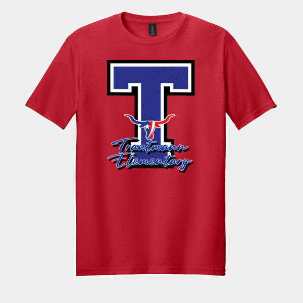 Trautmann Elementary Blue 05A-900 - Adult Softstyle ® T Shirt Thumbnail