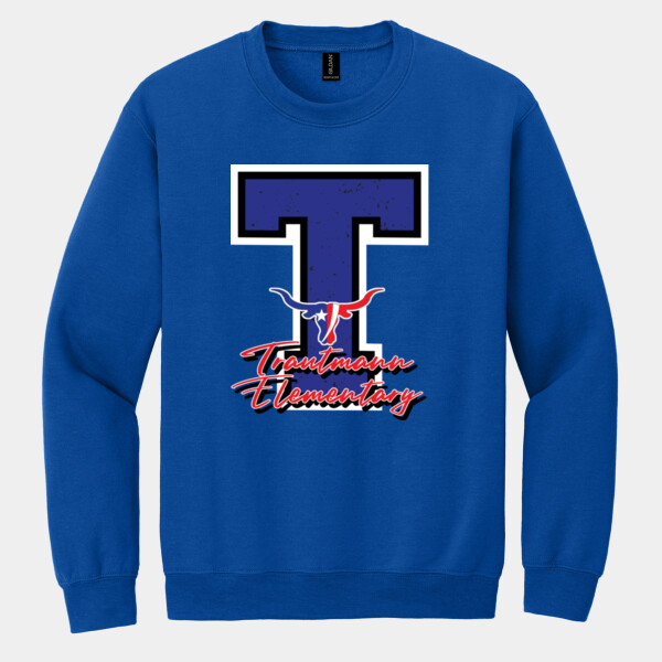 Trautmann Elementary Red 05A-901 - Heavy Blend Crewneck Sweatshirt Thumbnail